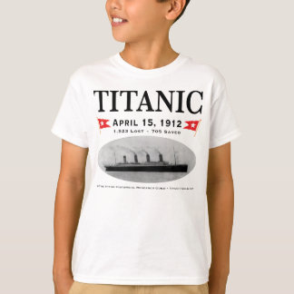 Titanic Ghost Ship Kid's Sweatshirt T-Shirt