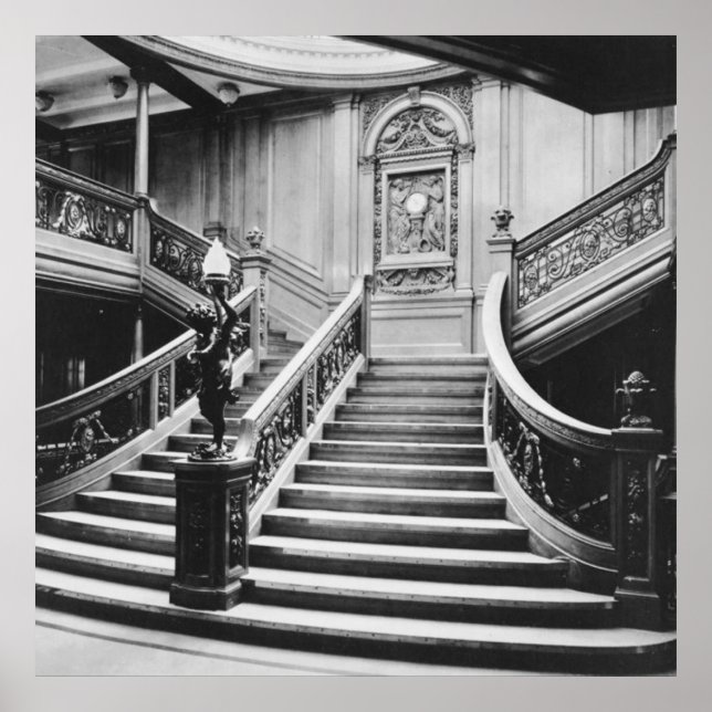 Titanic Grand Staircase Poster (Front)