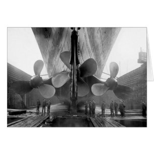 Titanic in Dry Dock, 1910