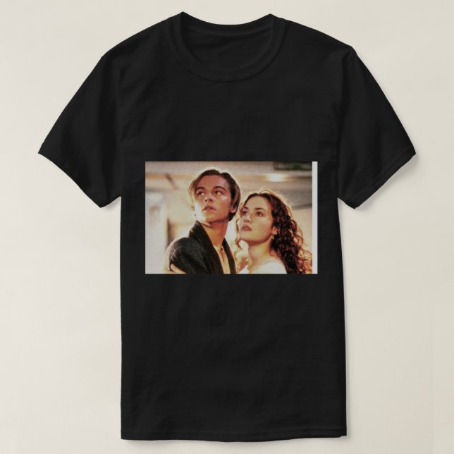 Titanic Jack and Rose Zipper Pouch T-Shirt (Design Front)