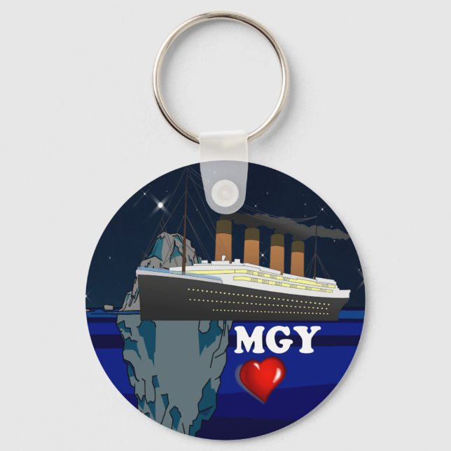 Titanic Key Ring (Front)