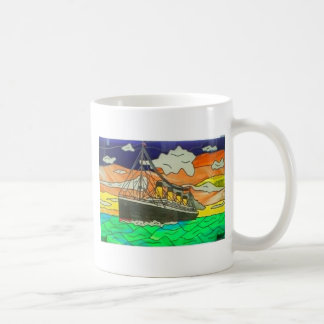 Titanic 'lest we forget' coffee mug