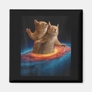 Titanic Meme Squirrel In Space Galaxy Gift For Men Magnet