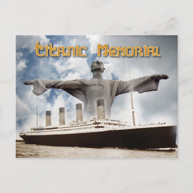 Titanic Memorial in Washington, DC Postcard (Front)