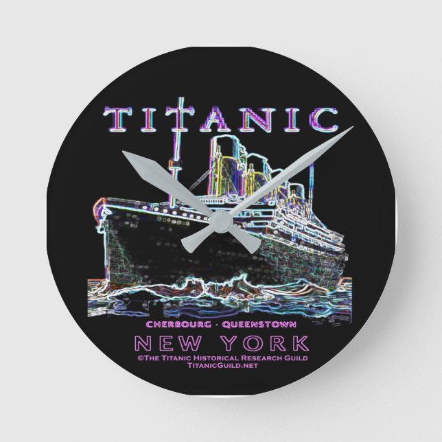 Titanic Neon Clock (Front)