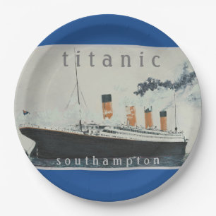 TITANIC Party Paper Plate
