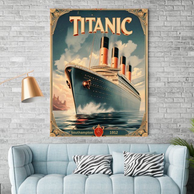 Titanic Poster – Vintage Retro Wall Art Poster (Creator Uploaded)