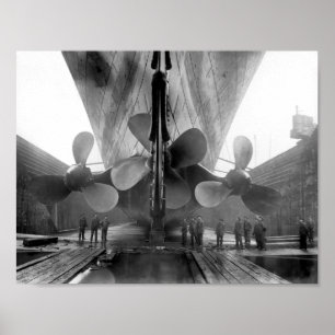 Titanic’s Propellers Poster