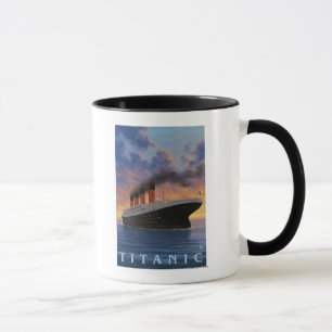 Titanic SceneWhite Star Line Mug