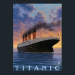 Titanic SceneWhite Star Line Poster<br><div class="desc">Titanic Scene - White Star Line - LP Original Poster -   was created in 2008.</div>