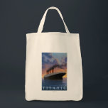 Titanic SceneWhite Star Line Tote Bag<br><div class="desc">Titanic Scene - White Star Line - LP Original Poster - was created in 2008.</div>