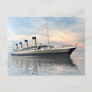 Titanic ship - 3D render Postcard