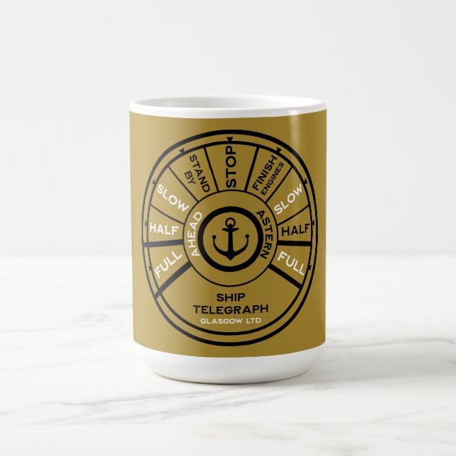 Titanic Ship Speed Coffee Mug (Center)