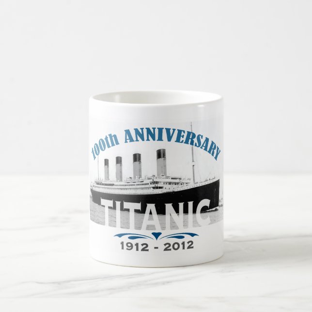 Titanic Sinking 100 Year Anniversary Coffee Mug (Center)