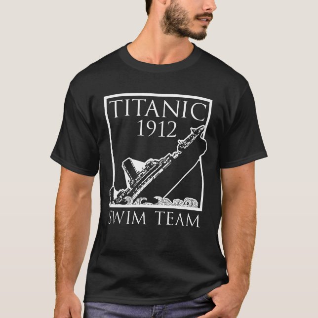 Titanic Swim Team 1912 T-Shirt (Front)