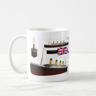 Titanic, the most famous ship in the world coffee mug