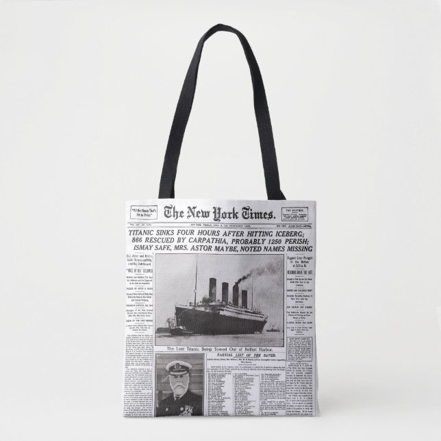 titanic Tote Bag (Front)