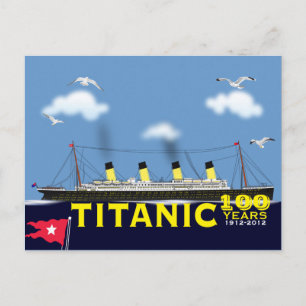 Titanic Tragedy Anniversary Postcard
