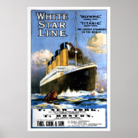 Titanic White Star Line Advertisement
