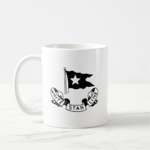 Titanic White Star Line Flag Coffee Mug