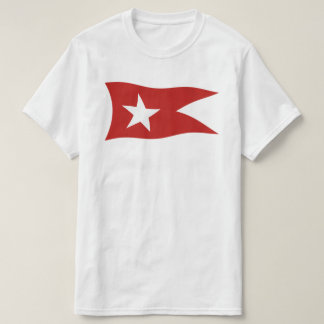 Titanic White Star Line Flag with White Star T-Shirt
