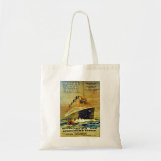 Titanic White Star Line promo Poster Tote Bag