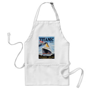 Titanic White Star Line - World's Largest Liner Standard Apron