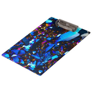Titanium Cobalt Blue Quartz Clipboard
