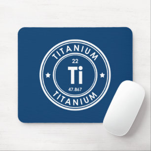 Titanium Element Blue Mouse Pad