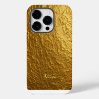 Titanium gold Stainless Steel Print