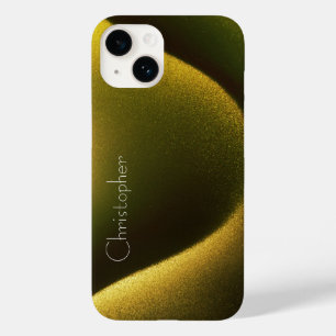 Titanium gold Stainless Steel Print iphone 15  Case-Mate iPhone 14 Case