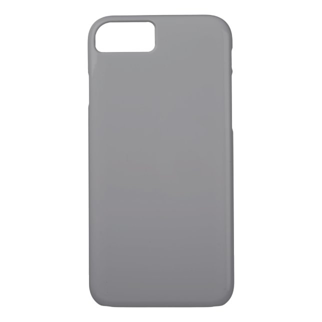 Titanium Grey Grey Colour Trend Background Case-Mate iPhone Case (Back)