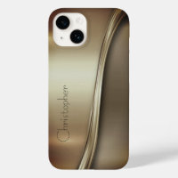 Titanium Polished Bronze Radial Metallic iphone 15