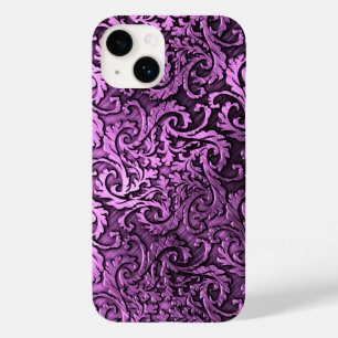 Titanium Polished pink Radial Metallic iphone 15 Case-Mate iPhone 14 Case