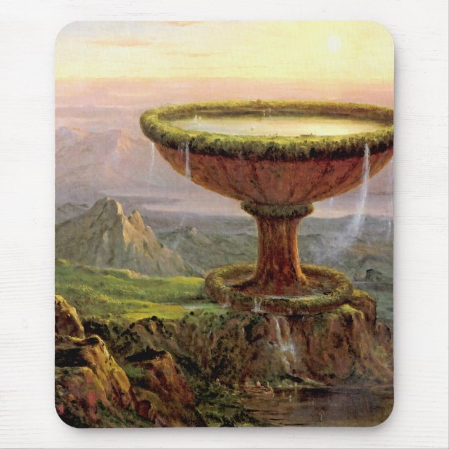 Titan's Goblet by Thomas Cole Mouse Pad (Front)