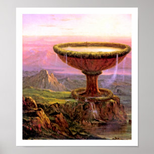 Titan's Goblet by Thomas Cole Poster