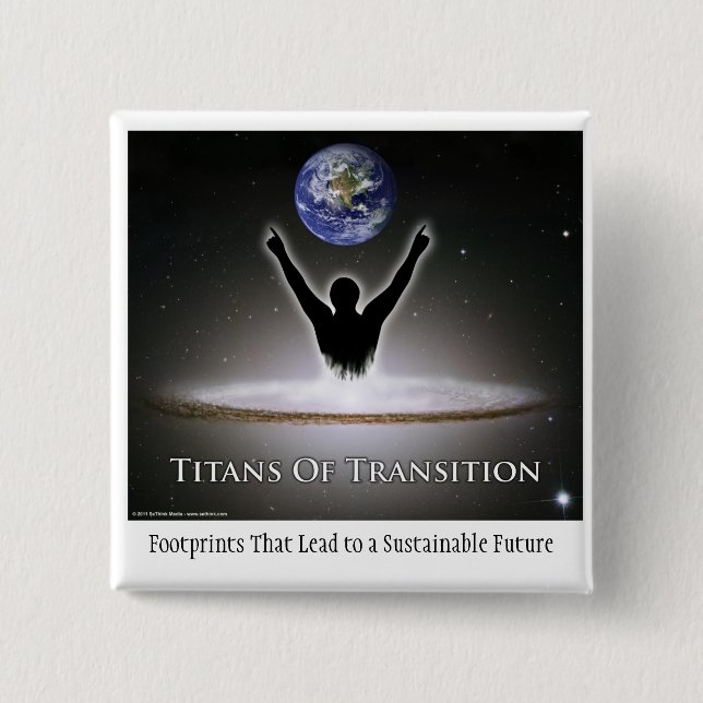 Titans of Transition 15 Cm Square Badge (Front)