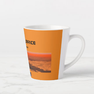 Titan's Wide Surface Latte Mug