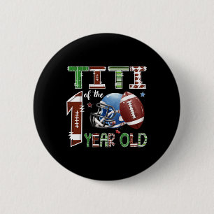 Titi Of The 1 Year Old Football 1st Year Down Birt 6 Cm Round Badge
