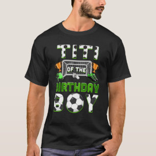 Titi Of The Birthday Boy Soccer Family Matching Pa T-Shirt