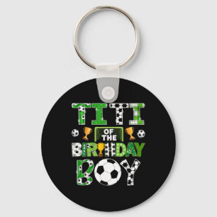 Titi Of The Birthday Boy Soccer Player Game Day Key Ring