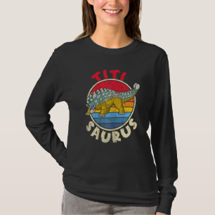 Titi Saurus I Ankylosaurus Dinosaur I Family Match T-Shirt