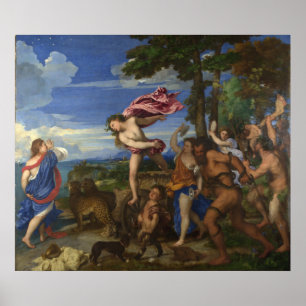 TITIAN - Bacchus and Ariadne 1522 Poster