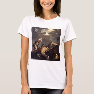 Titian Quote & David/Goliath Painting Gifts T-Shirt
