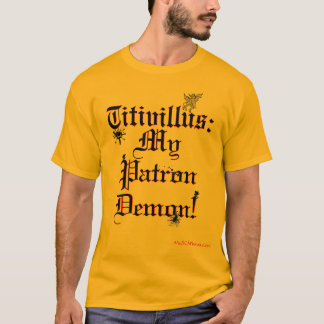 Titivillus: Patron Demon with Ink (Light Shirts) T-Shirt
