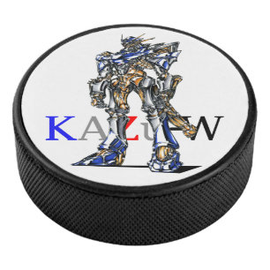 Title 00009 "Robot of Organic Details" Hockey Puck