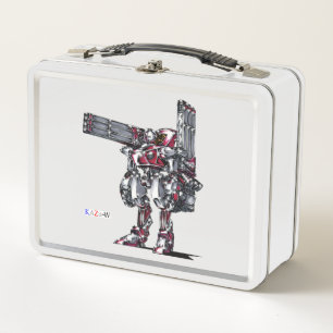 Title 00010 "High Output Particle Gun Three Series Metal Lunch Box