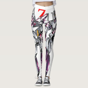 Title 00012 "Hero Robot Basic Body" Leggings