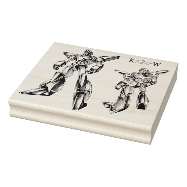 Title 00012 "Hero Robot Basic Body" Rubber Stamp (Stamp)