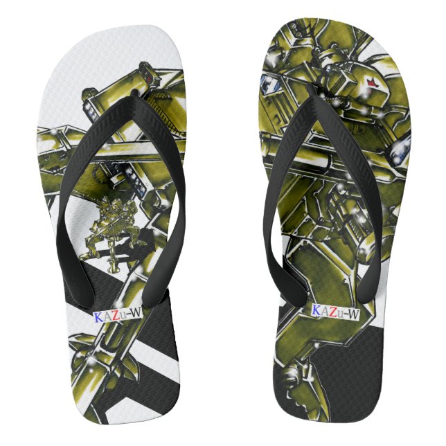 Title 00013 "Quadruped Artillery" Thongs (Footbed)